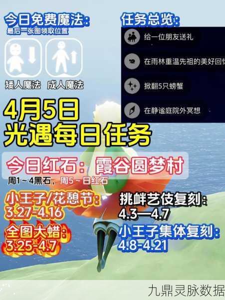 光遇小王子季终章,揭秘最后一个任务全攻略