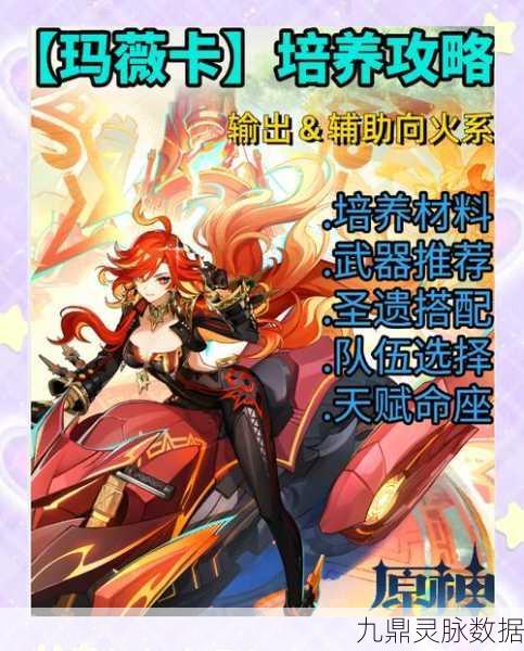 原神玛薇卡，角色养成全攻略与高效速通秘籍