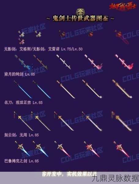 DNF黑暗武士,武器选择的艺术