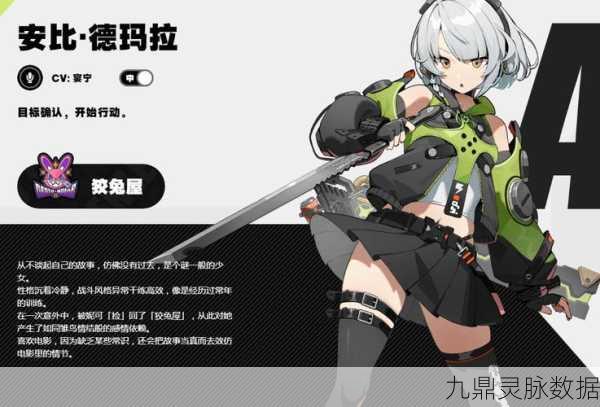 绝区零安比德玛拉，角色深度剖析与强度定位