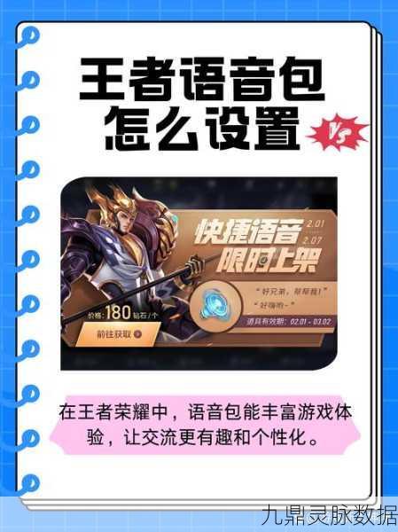 王者荣耀语音包获取全攻略，看我表演语音解锁秘籍
