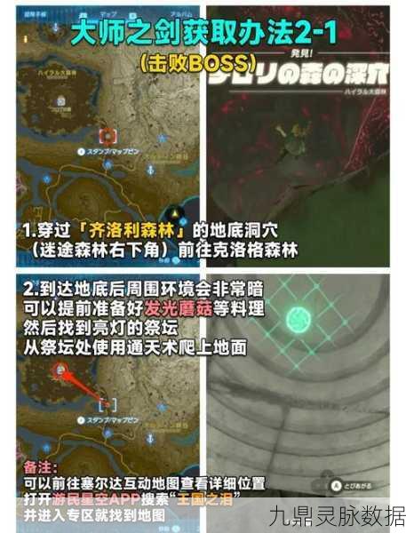 塞尔达传说王国之泪，未污染近卫大剑高效获取全攻略