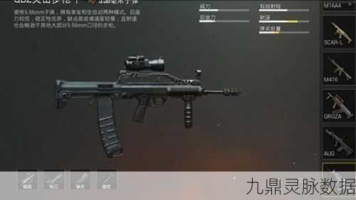 刺激战场QBZ突击步枪,配件搭配全攻略