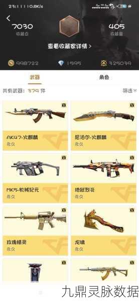 CF手游黑武士套装,解锁战场上的死神之力