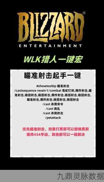 WLK生存猎人一键宏,解锁战斗效率新境界